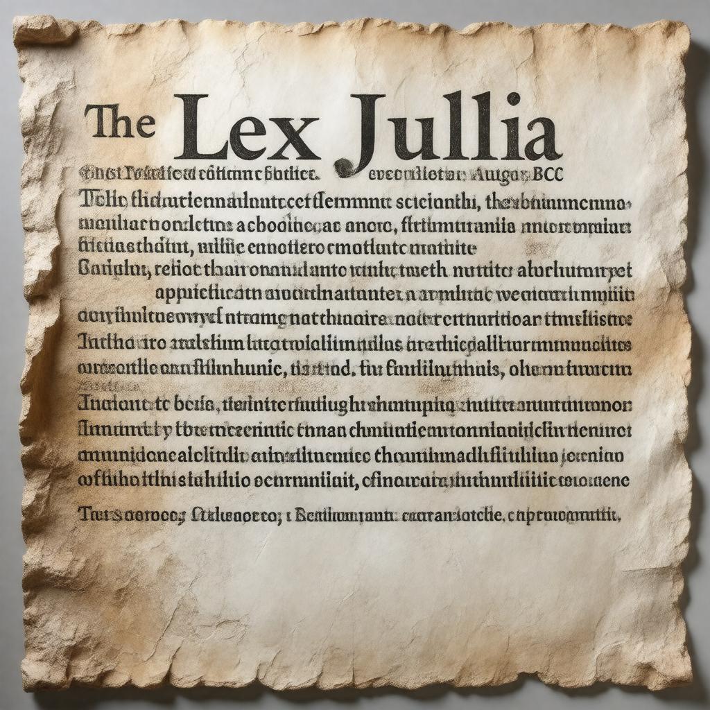 Lex Julia